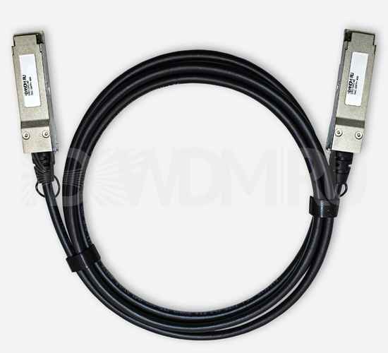 Arista совместимый кабель Direct Attached (DAC), QSFP+, 30AWG, 40 Гб/с, 2 м